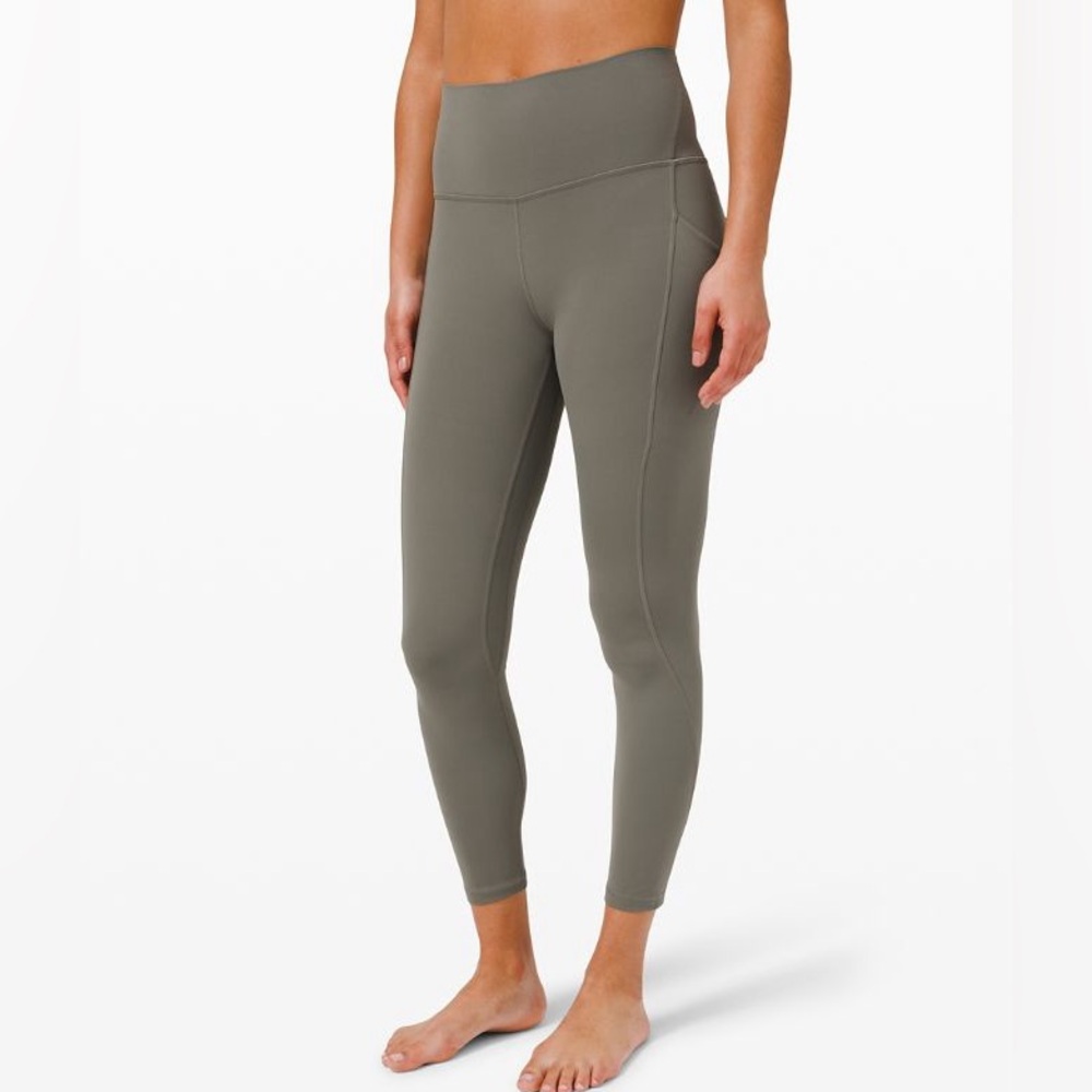 Lululemon align legging with pockets / size 4 / grey sage